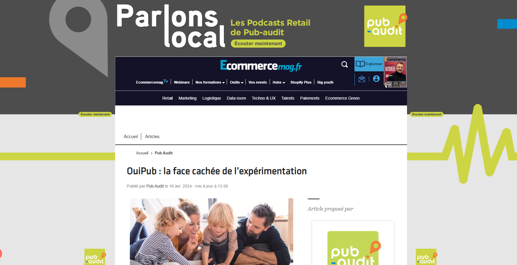 OuiPub : la face cachée de l’expérimentation