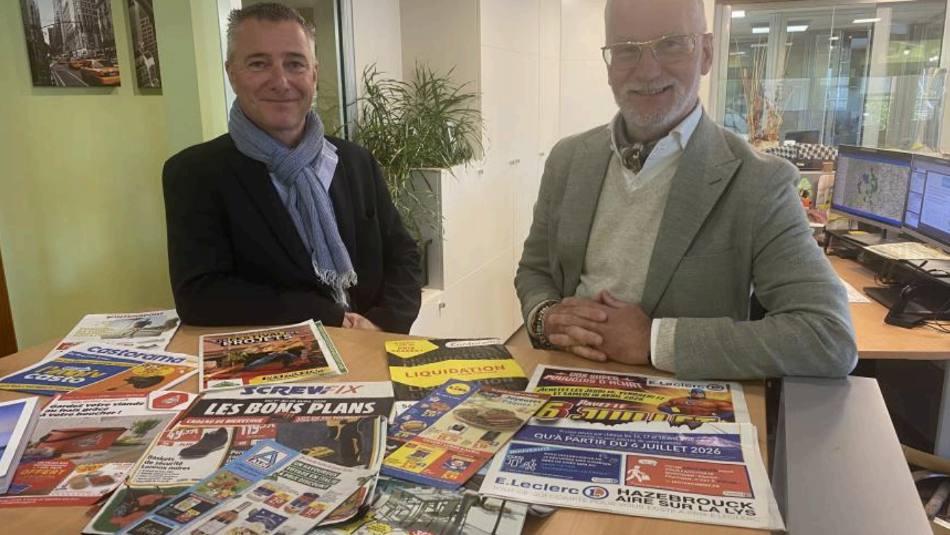 Cette PME de Saint-Omer convaincue que la publicité sur papier a encore de l’avenir