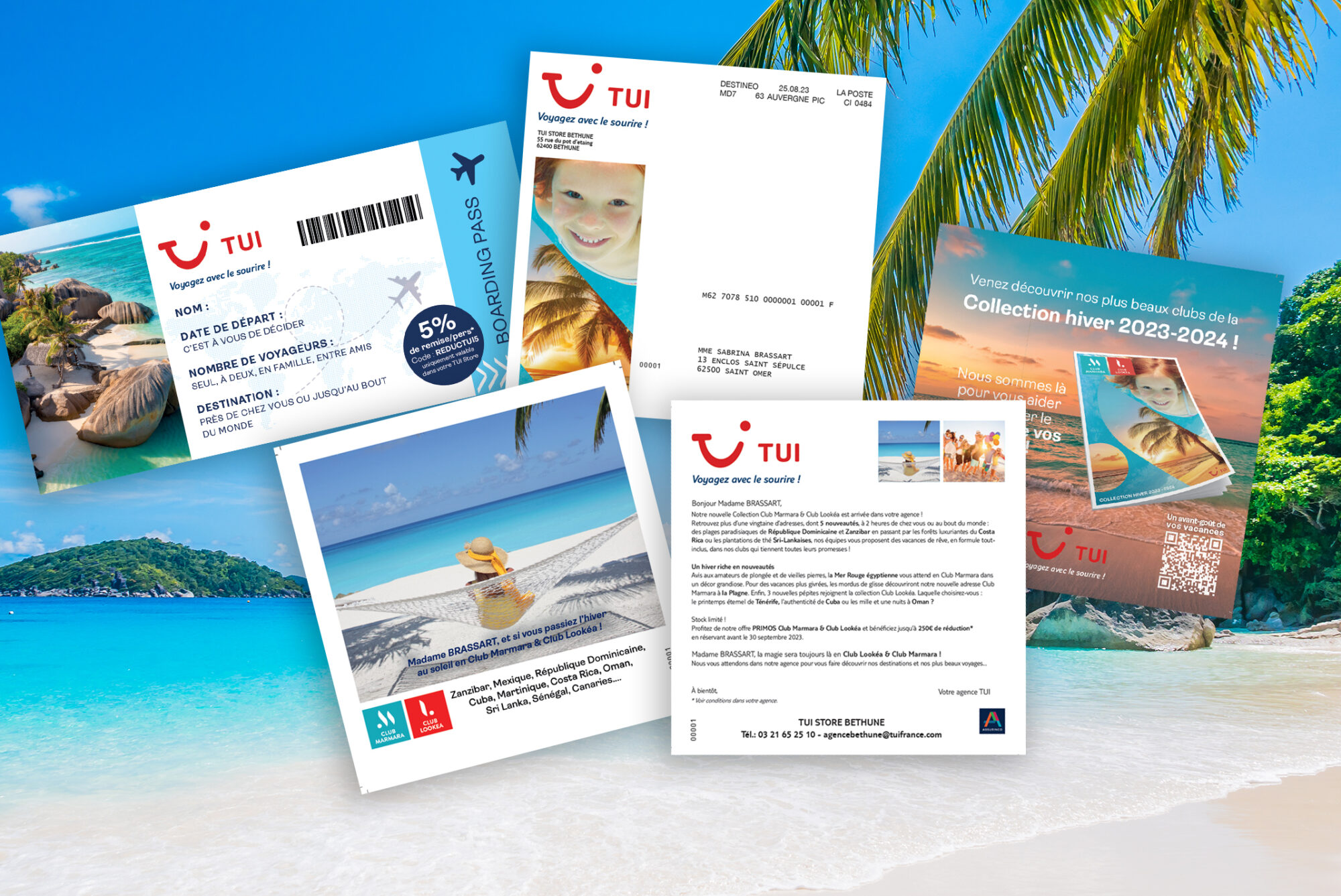 Podcast Pub-audit Parlons local TUI Courrier adressé